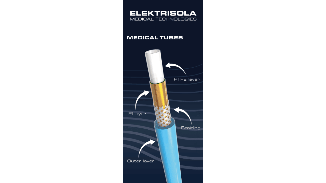 Medical Tubes - PI/PTFE/Braiding