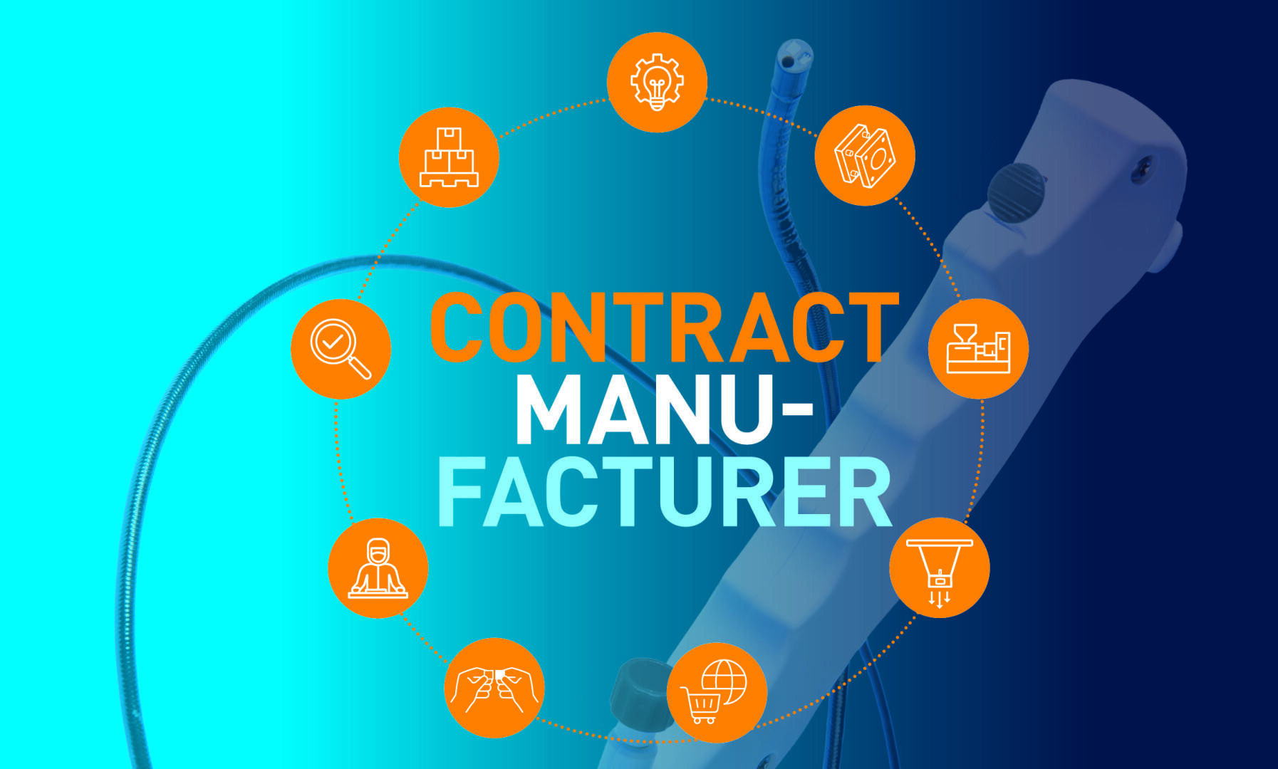 A close-up of a device.