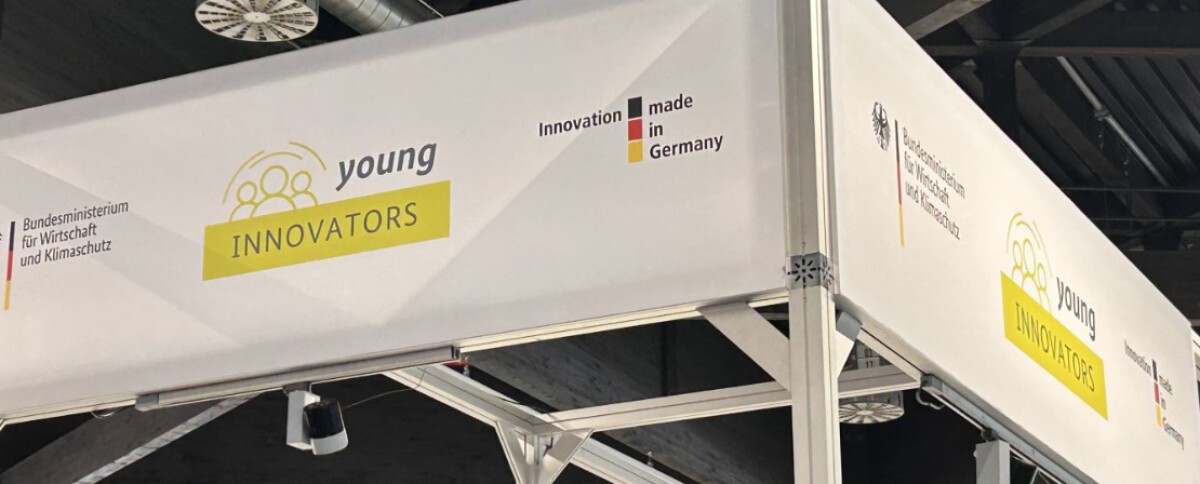 Gemeinschaftsstand Young Innovators, NürnbergMesse Startup-Hub