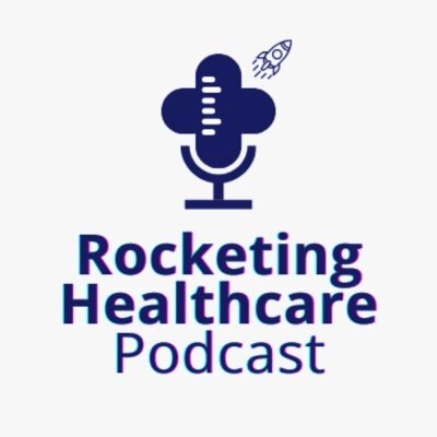 Logo Rocketing Healthcare Podcast
