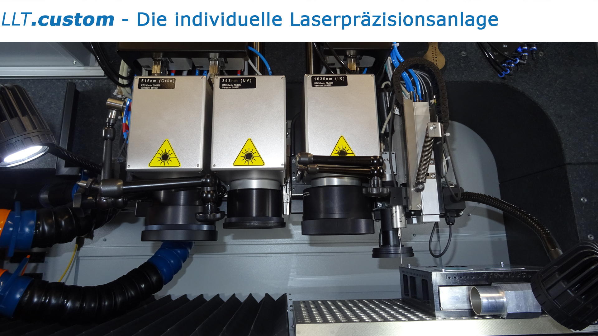 𝘓𝘓𝘛.𝙘𝙪𝙨𝙩𝙤𝙢 - Die individuelle Laserpräzisionsanlage