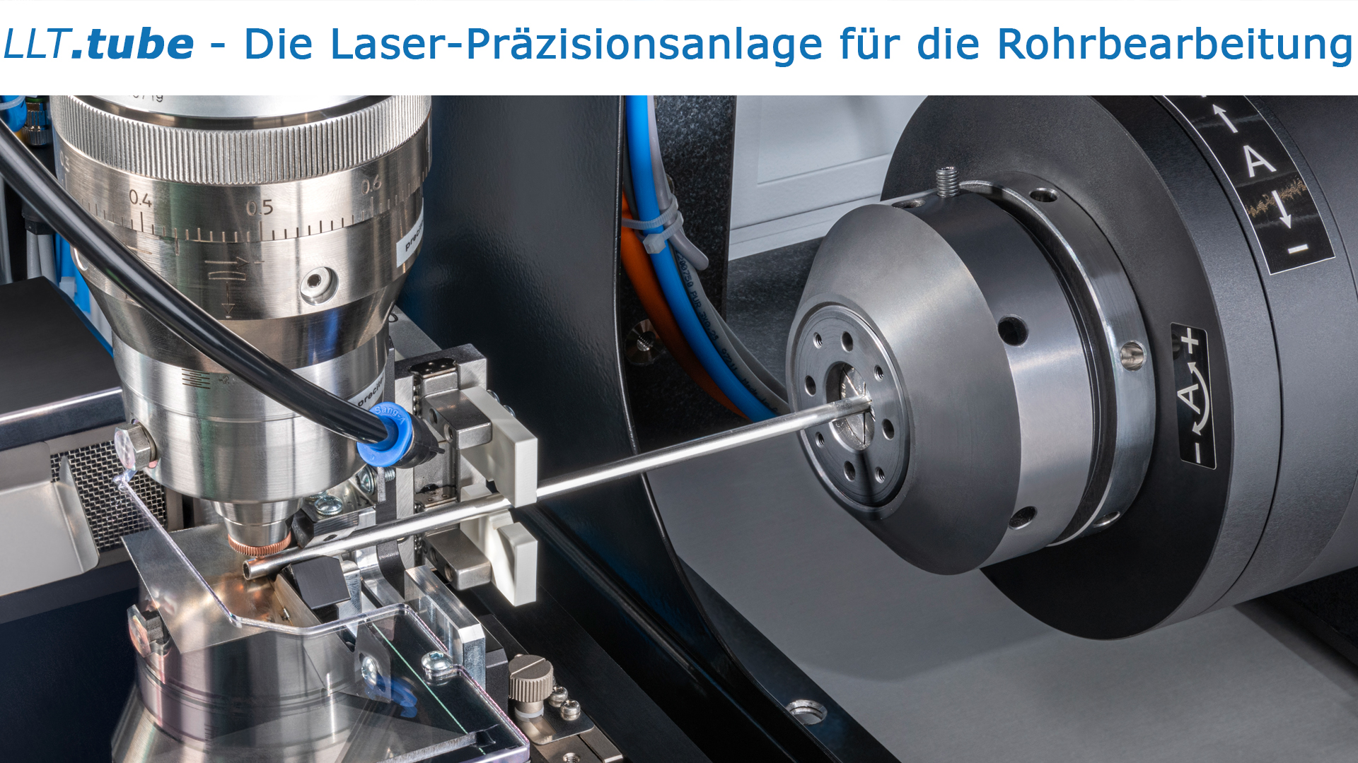𝘓𝘓𝘛.𝙩𝙪𝙗𝙚 - Die Laser-Präzisionsanlage für die Rohrbearbeitung