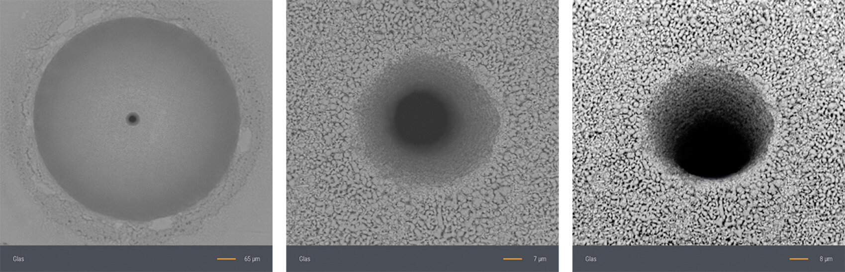 Glasbohren Medizintechnik