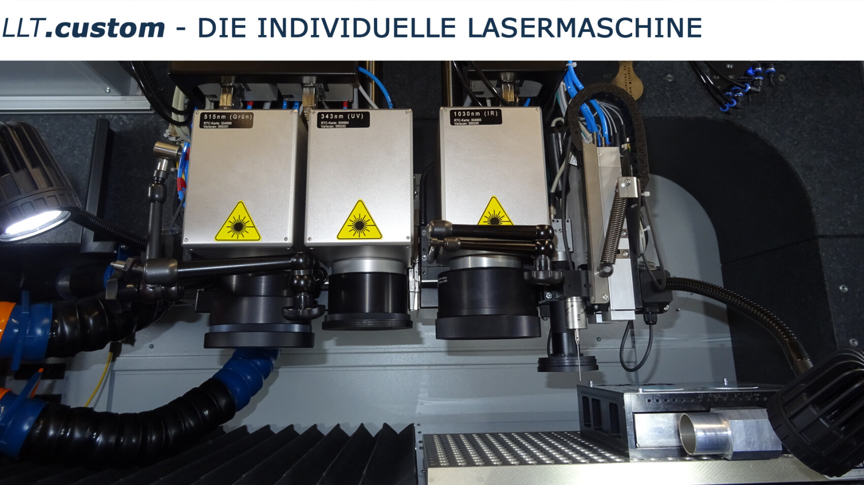 LLT.custom - DIE INDIVIDUELLE LASERMASCHINE
