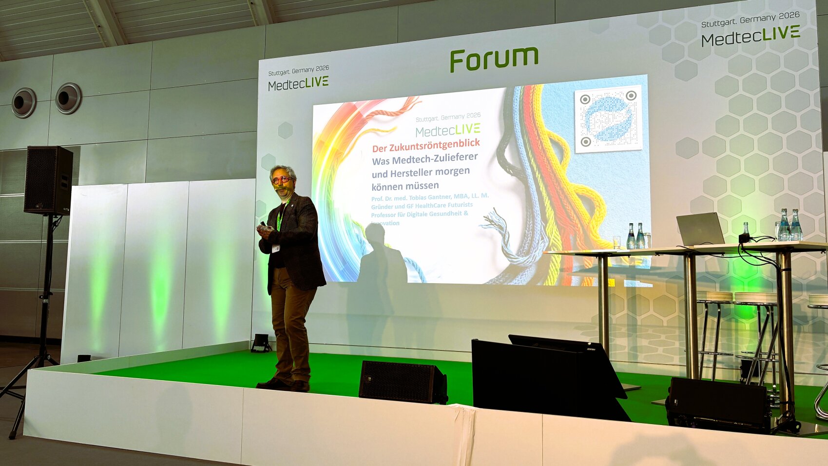 Prof. Dr. Tobias Gantner ist Experte für digitale Transformation im Gesundheitswesen.