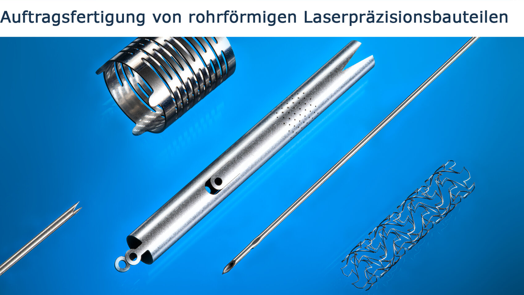 Auftragsfertigung von rohrförmigen Laserpräzisionsbauteilen